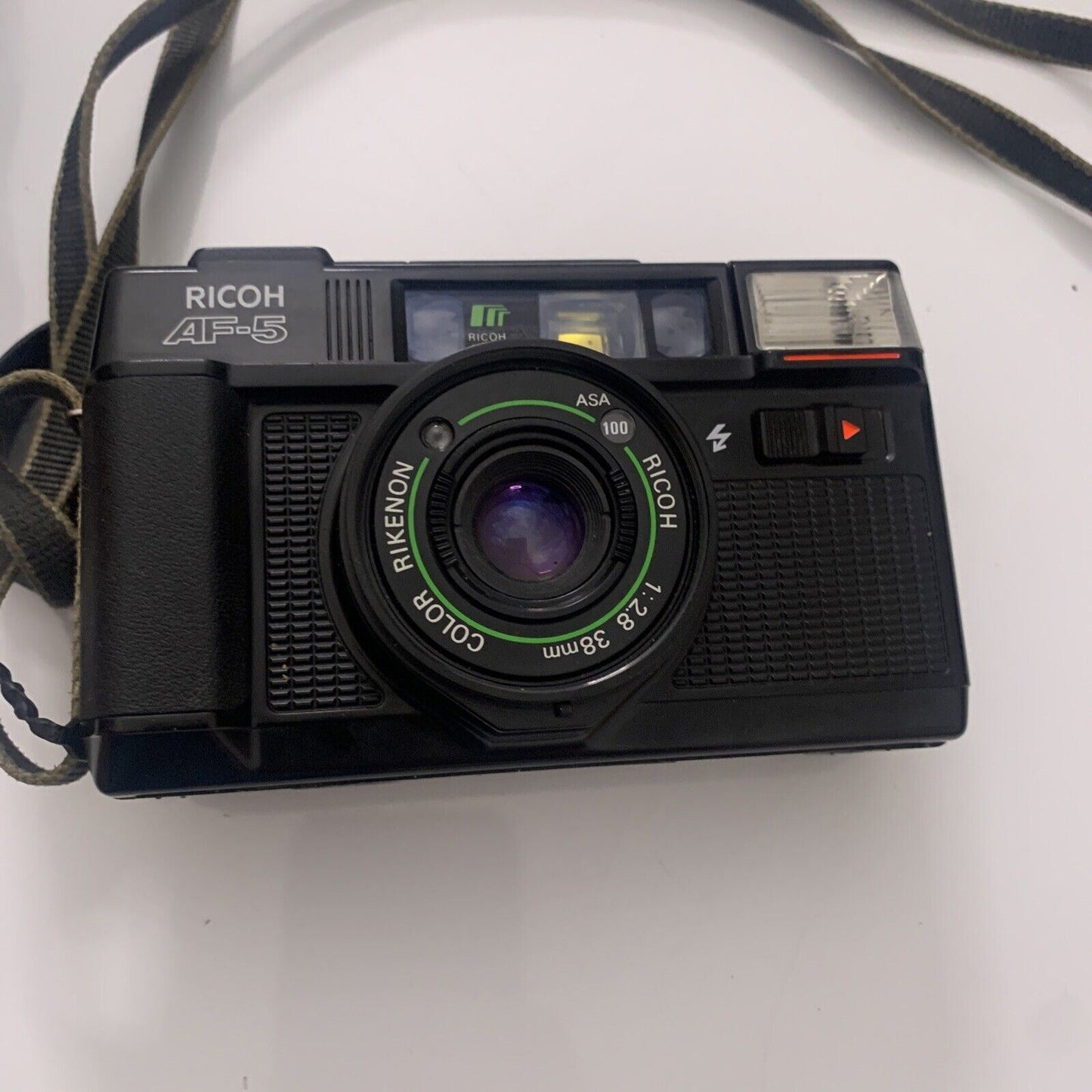 Ricoh AF-5 35mm Film Point & Shoot Camera untested