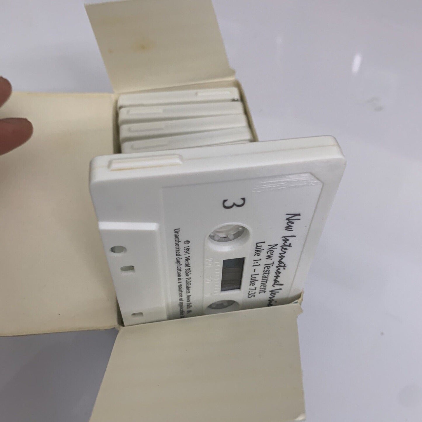 Audio Bible - The New International Version New Testament on Audio Cassette