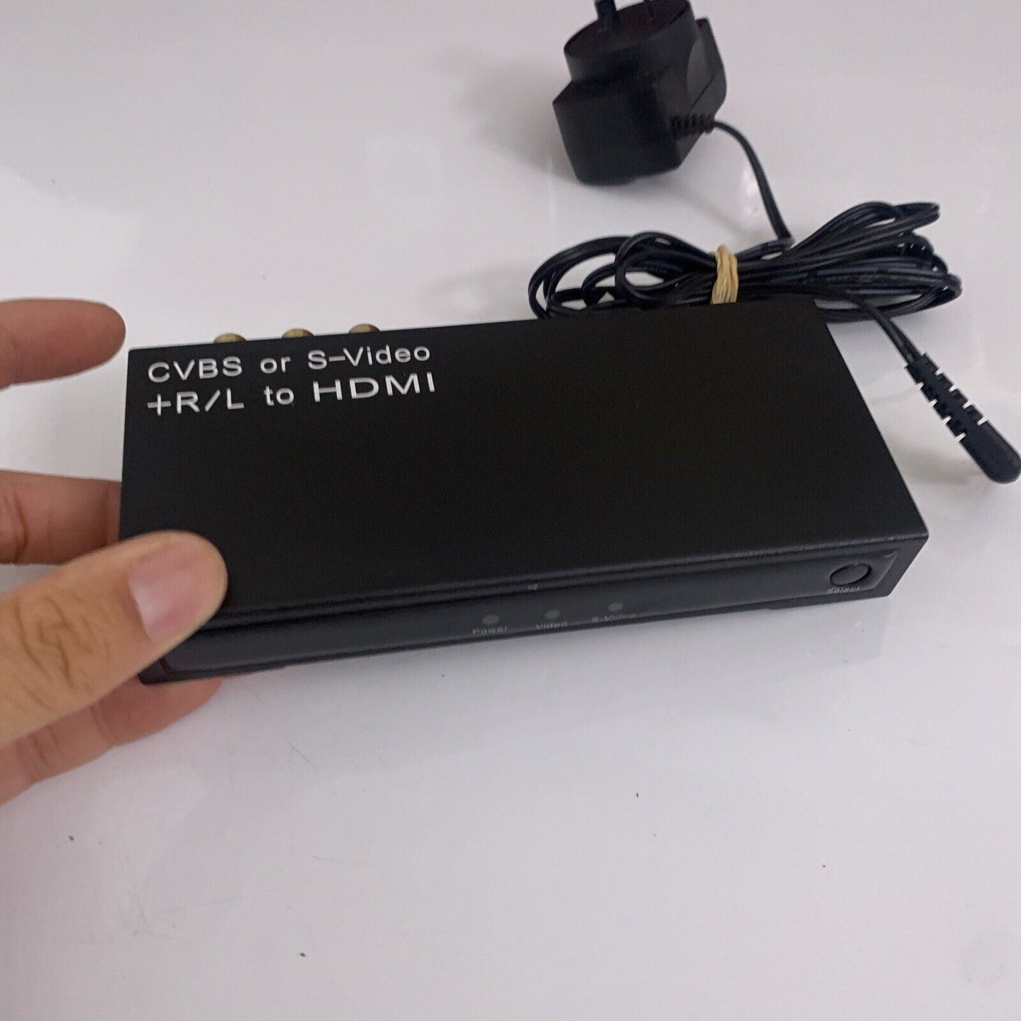 RCA or S-Video to HDMI Converter Adapter