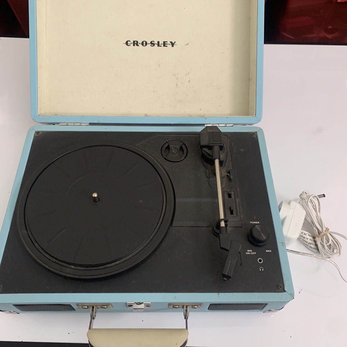 Crosley Vinyl Record Player With Built-in Speakers * Requires Needle Replacement