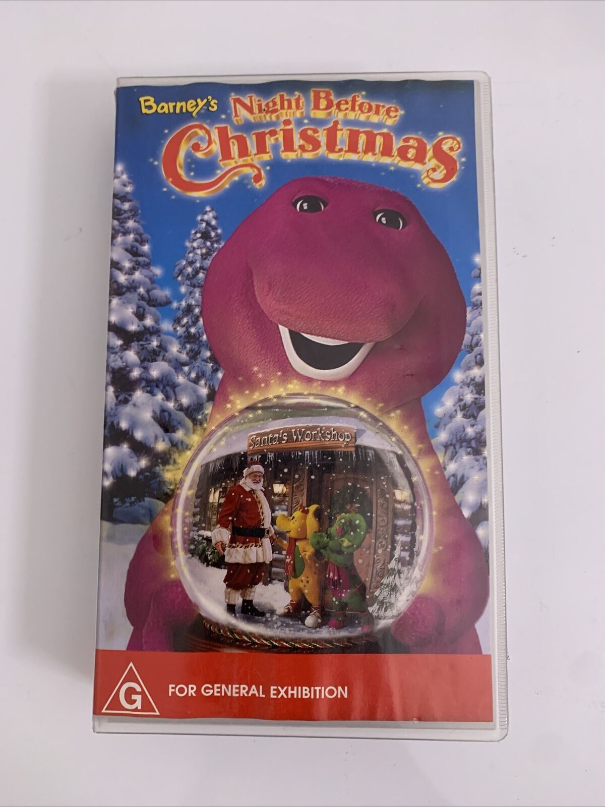 Barney's Night Before Christmas VHS PAL 1999