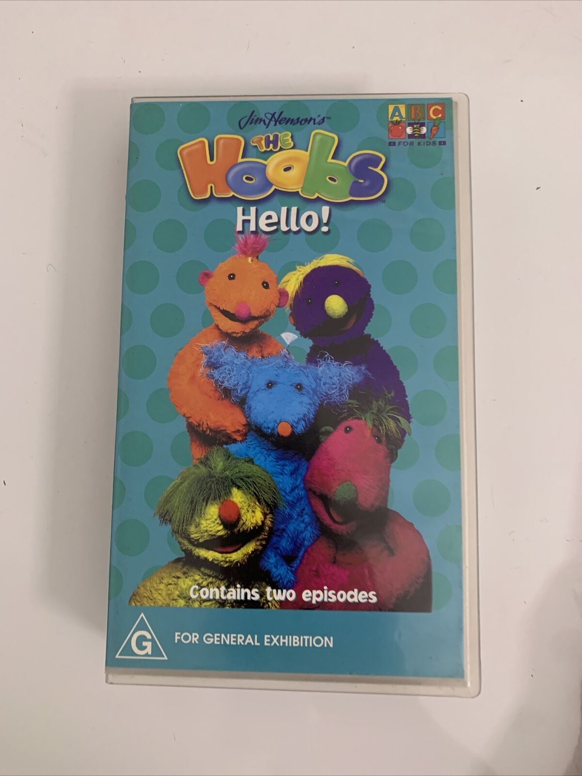 The Hoobs - Hello + Laughing VHS PAL Jim Henson