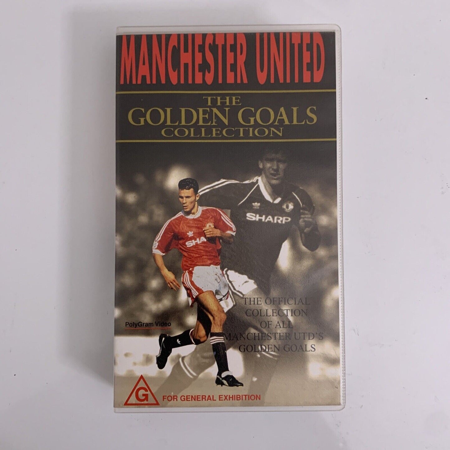 Manchester United The Golden Goals Collection VHS PAL 1994