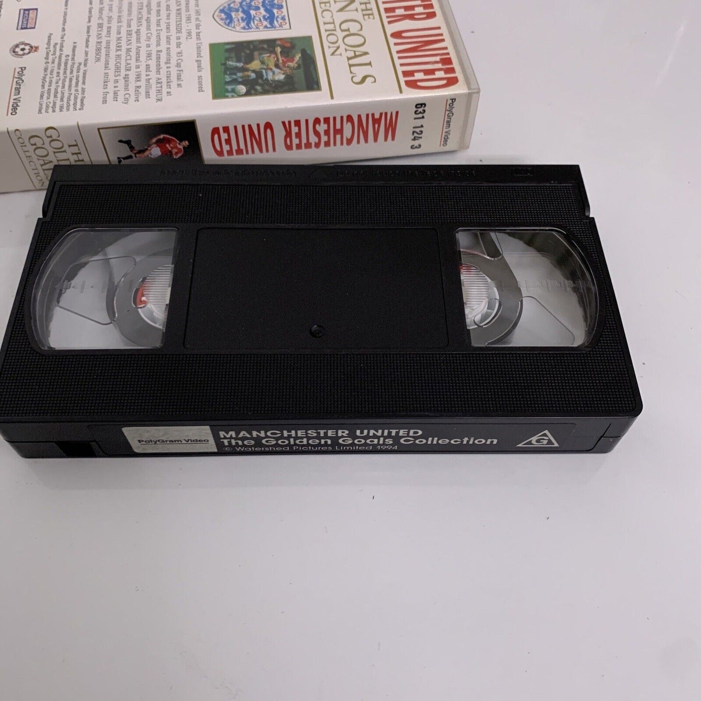 Manchester United The Golden Goals Collection VHS PAL 1994