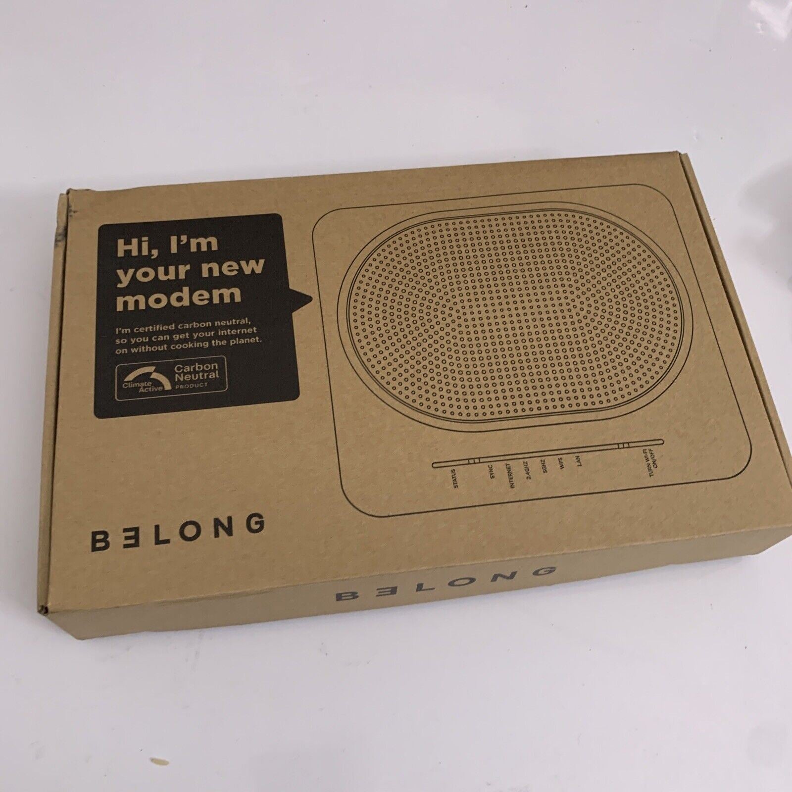 NEW Belong Technicolor DWA0122BLN Modem NBN Wi-Fi Router – Retro Unit