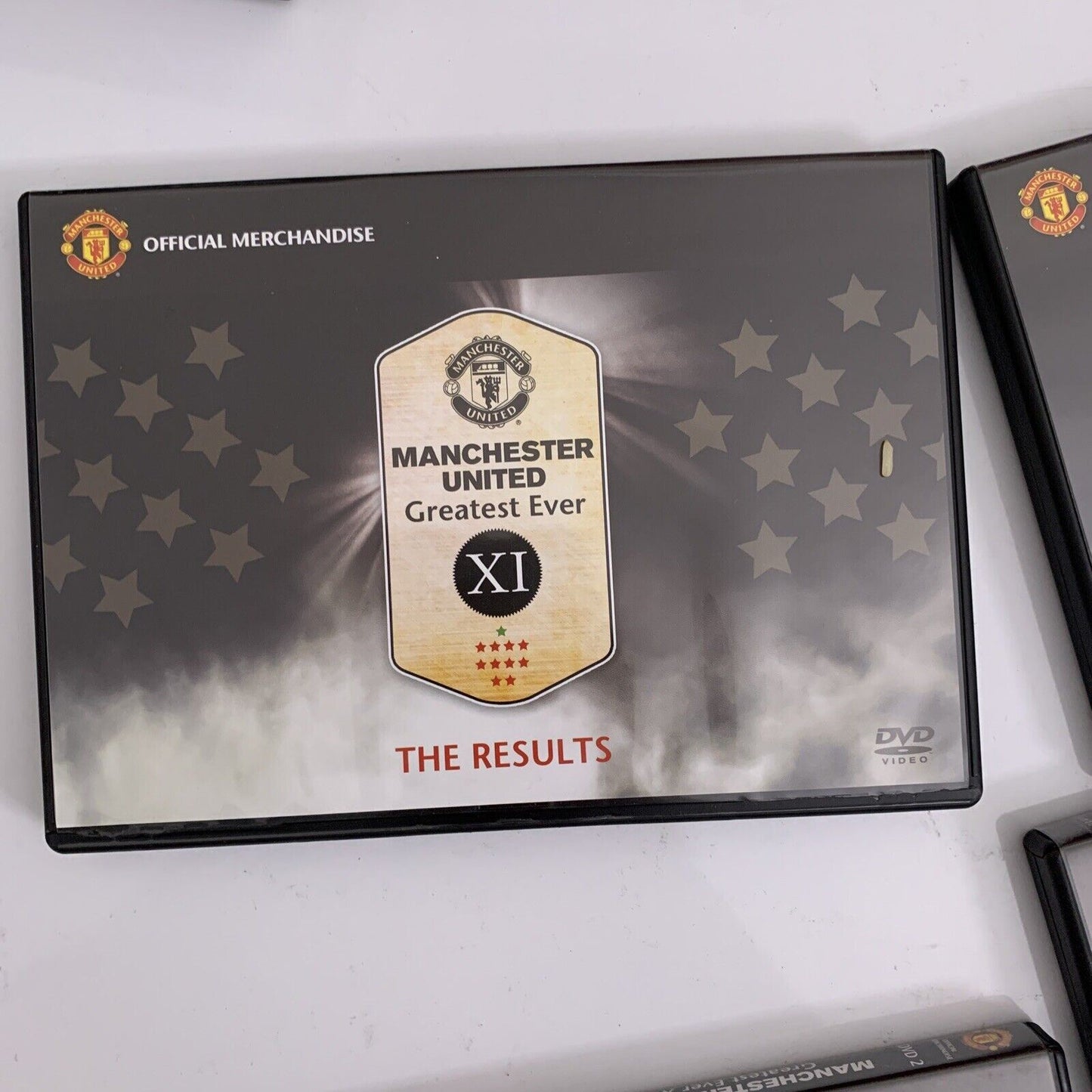 Manchester United Greatest Ever XI - 4 DVD Collector's Set  Boxset All Regions