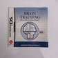 Dr. Kawashima's Brain Training - Nintendo DS Game NDS Complete Manual Included