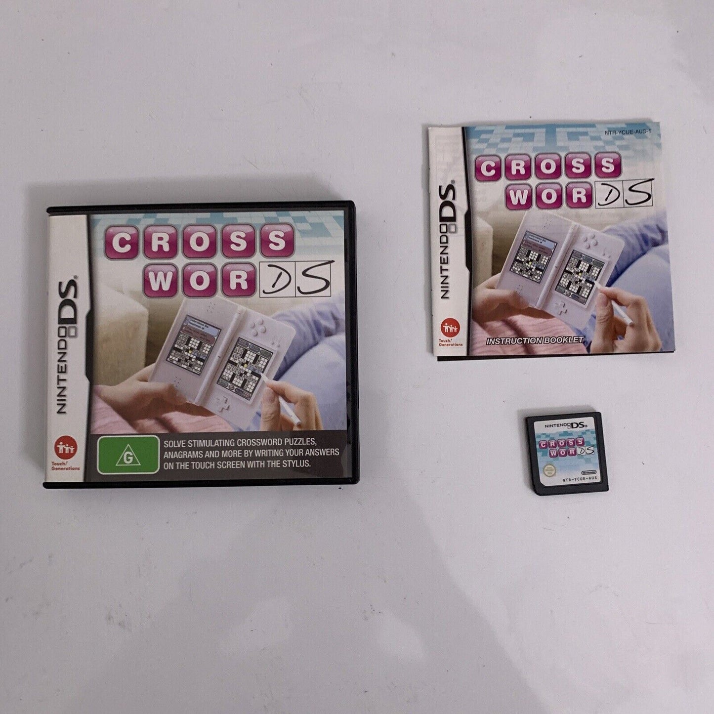 Crosswords DS - Nintendo DS Game NDS Complete Puzzle Game