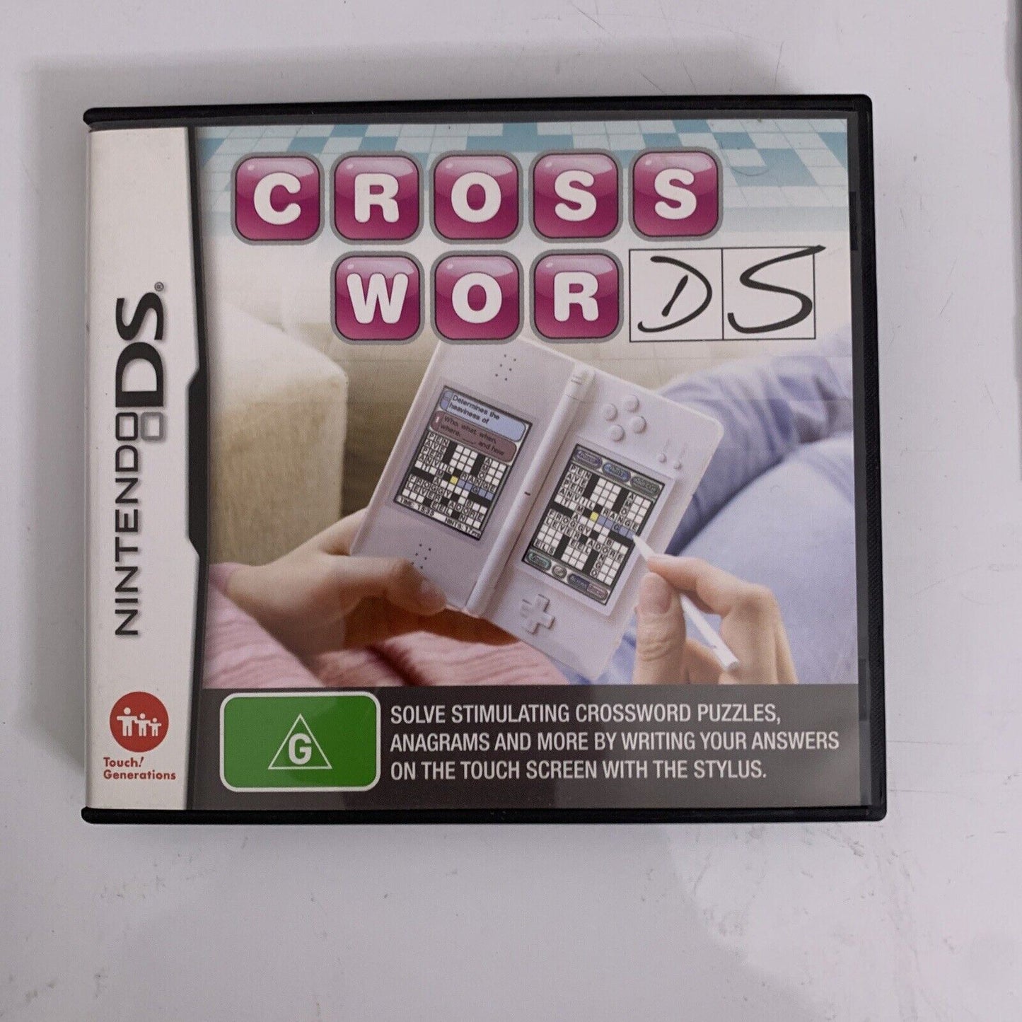 Crosswords DS - Nintendo DS Game NDS Complete Puzzle Game