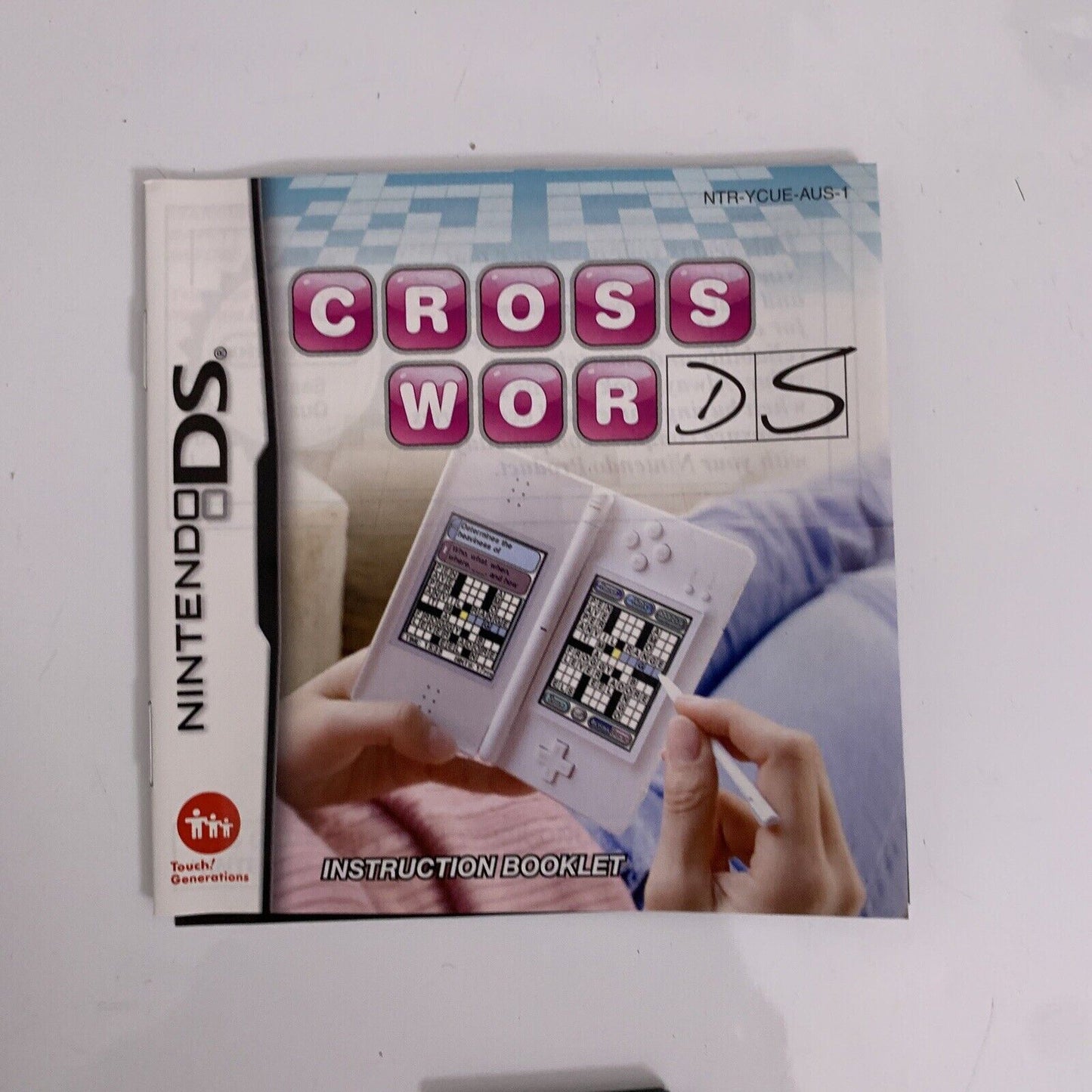 Crosswords DS - Nintendo DS Game NDS Complete Puzzle Game