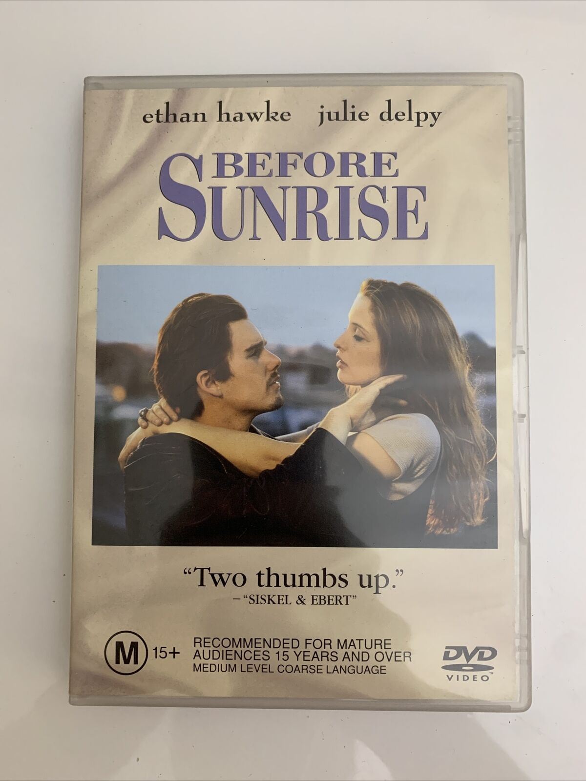 Before Sunrise (DVD, 1995) Ethan Hawke, Julie Delpy NEW Region 4