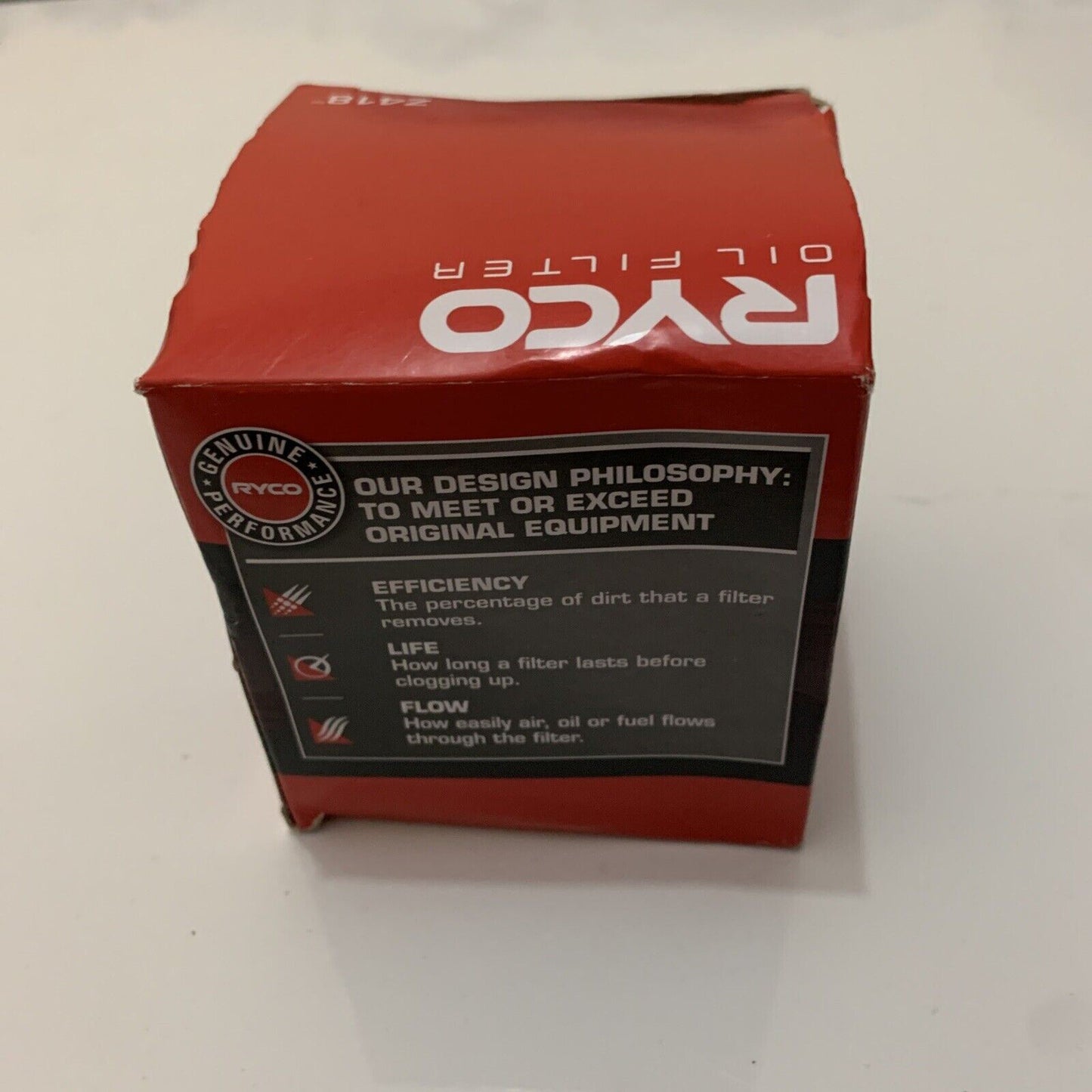 NEW Ryco Oil Filter - Z418 OEM specification engine protection