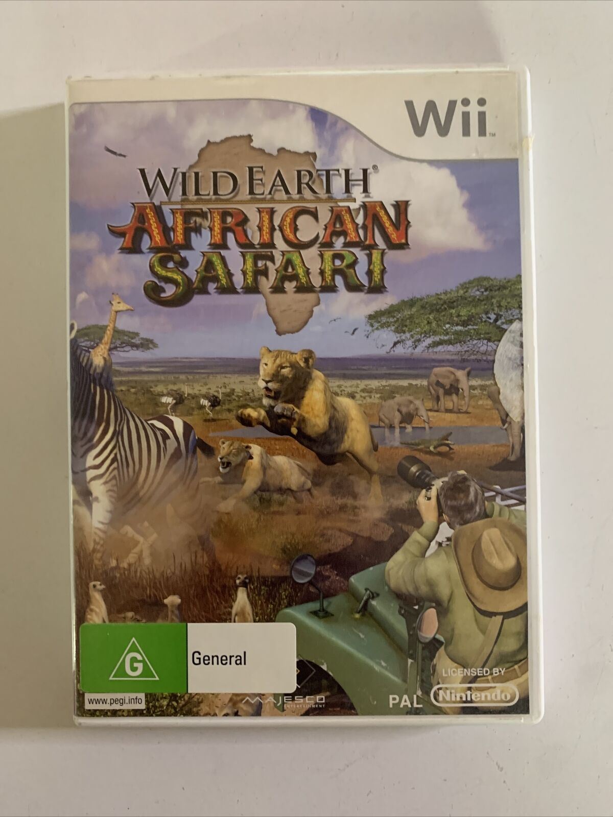 Wild Earth African Safari - Nintendo Wii PAL 2008 Complete