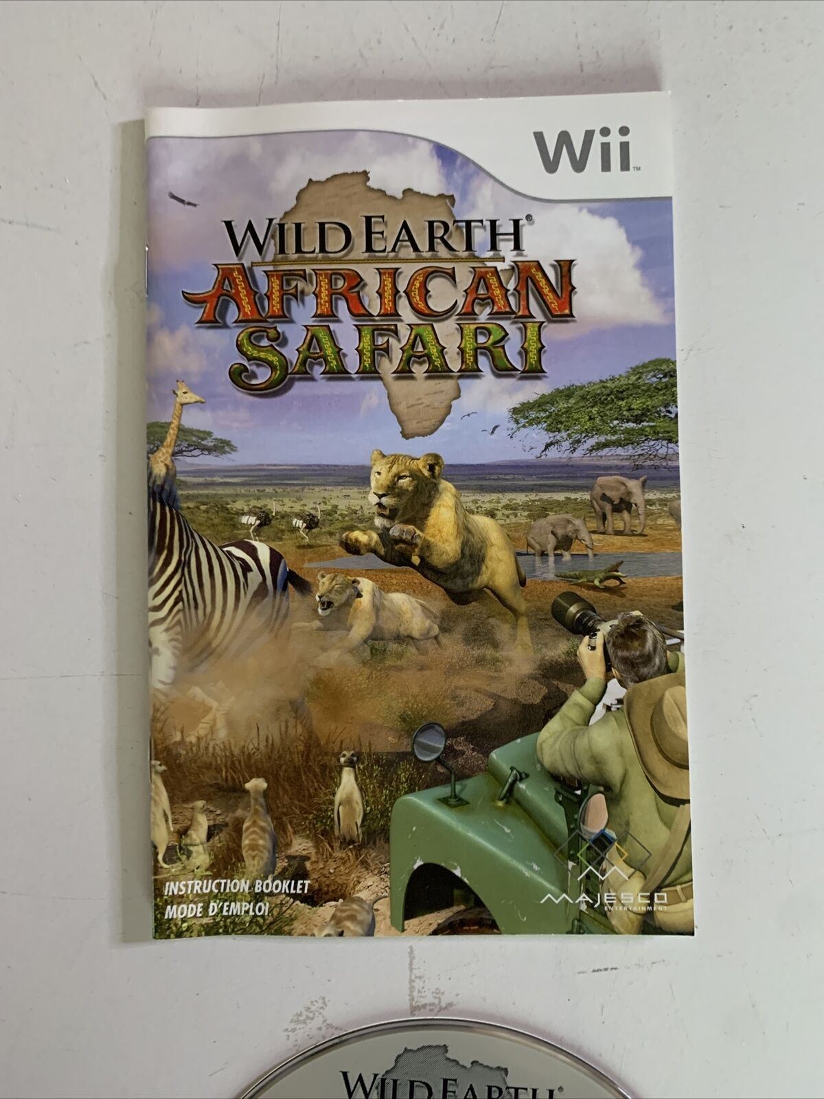 Wild Earth African Safari - Nintendo Wii PAL 2008 Complete