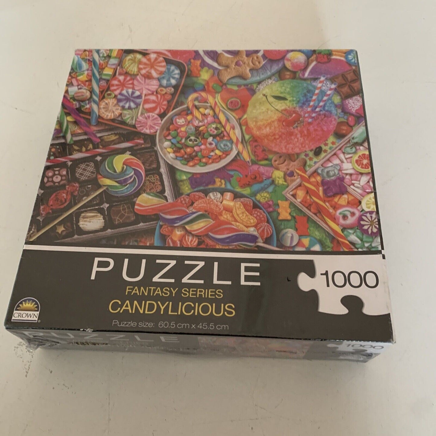 *New Sealed* Crown Puzzle Jigsaw 1000 Fantasy Series Candylicious 60.5 x 45.5cm