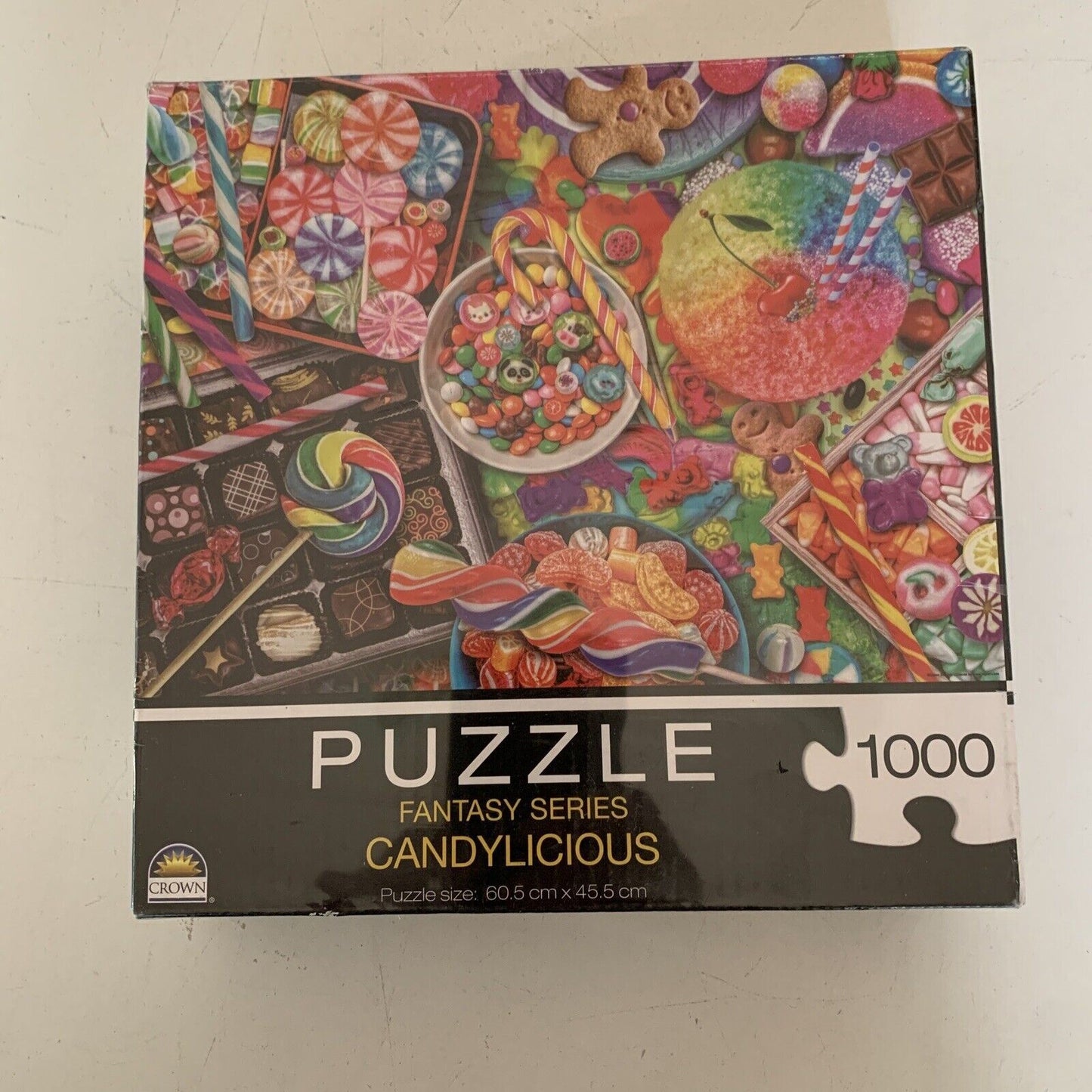 *New Sealed* Crown Puzzle Jigsaw 1000 Fantasy Series Candylicious 60.5 x 45.5cm