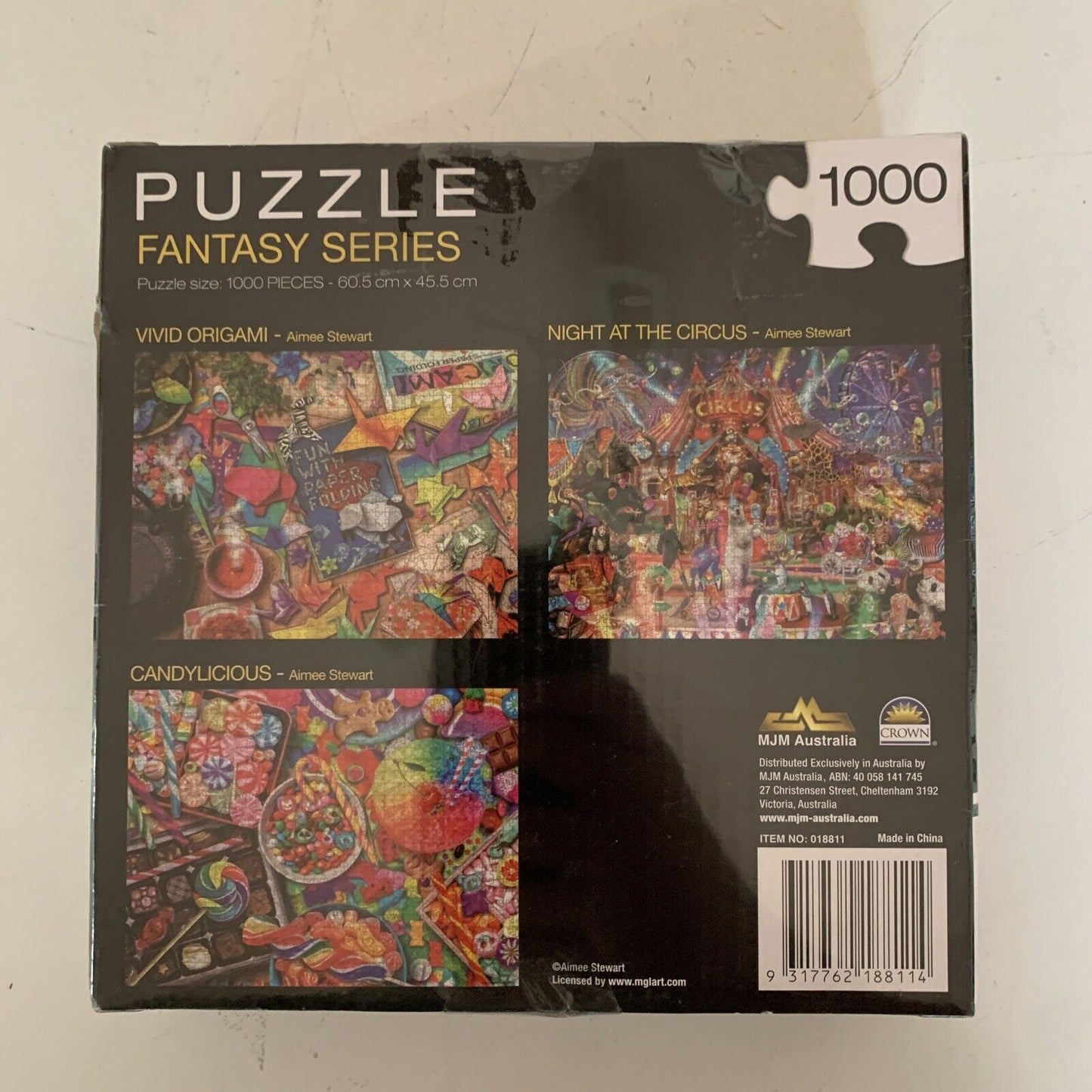 *New Sealed* Crown Puzzle Jigsaw 1000 Fantasy Series Candylicious 60.5 x 45.5cm