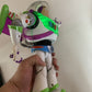 2x Disney Pixar Buzz Lightyear Figure Blue belt Mattel Thinkway 28cm Toy Story