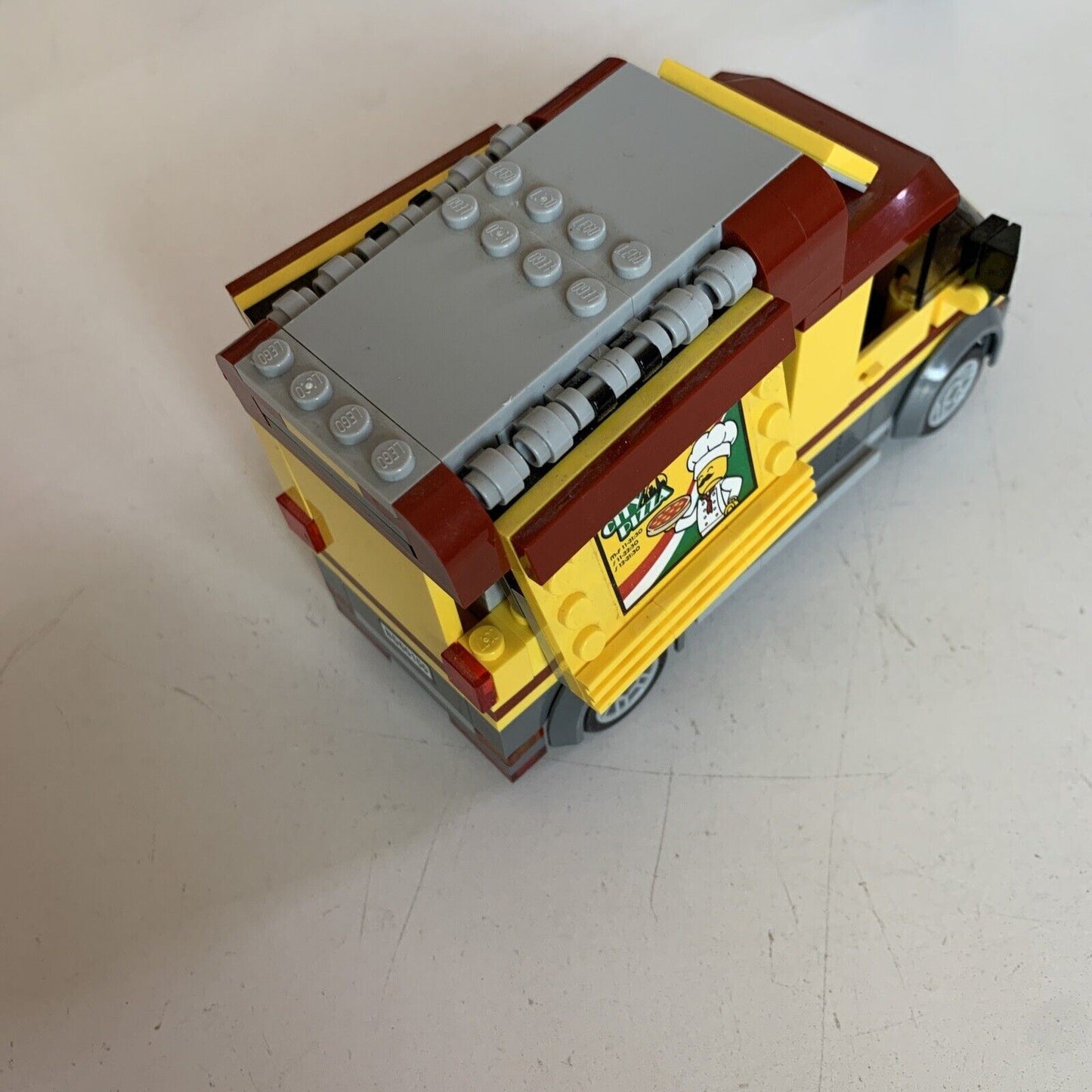 Lego City Plaza Pizza Food Truck