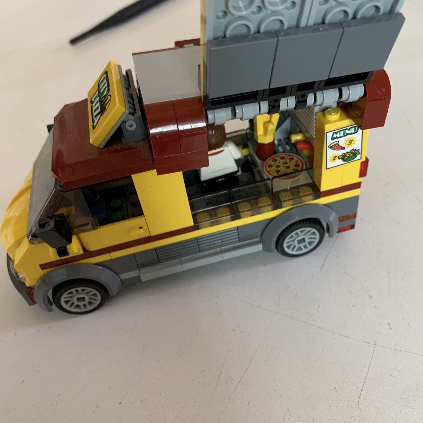 Lego City Plaza Pizza Food Truck