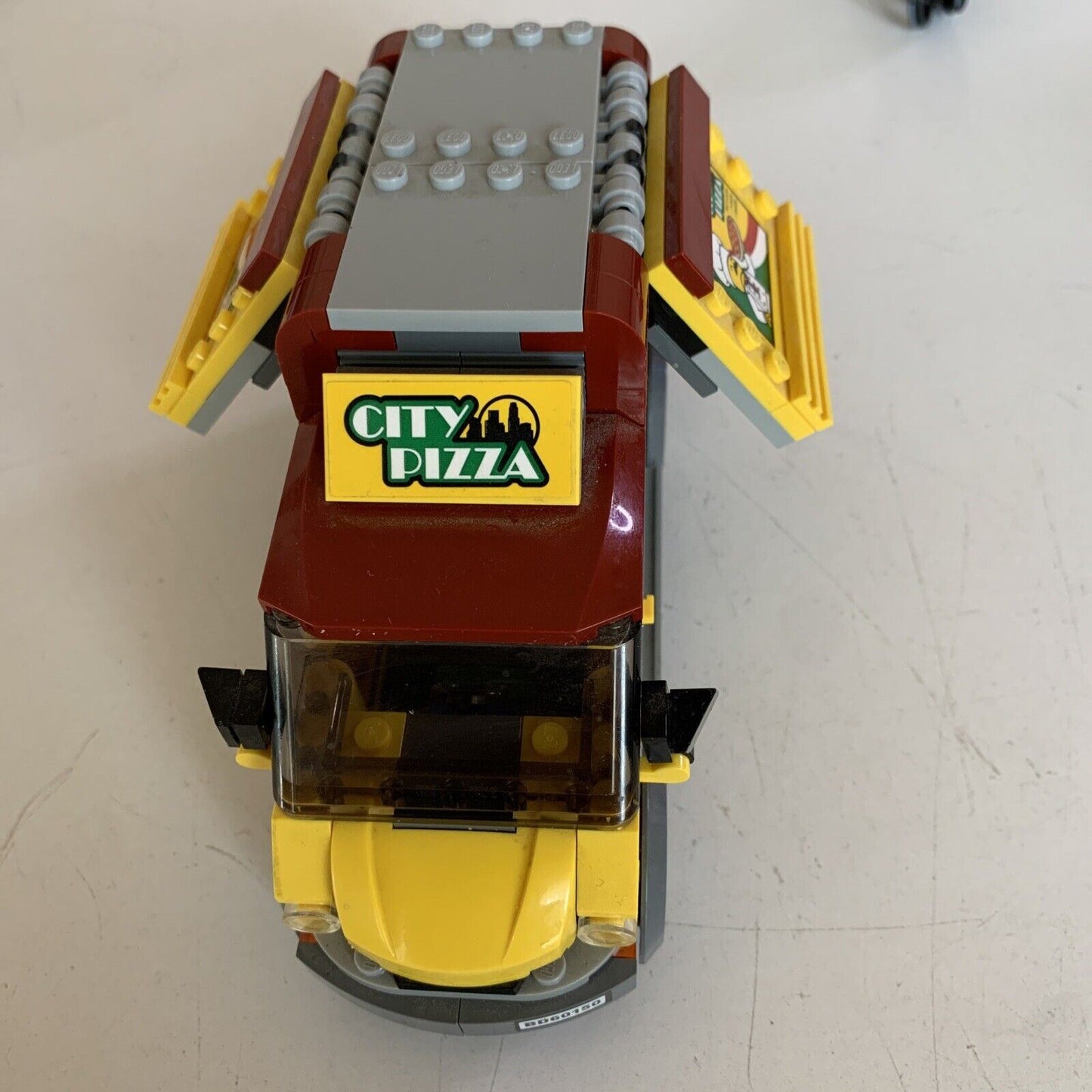 Lego City Plaza Pizza Food Truck