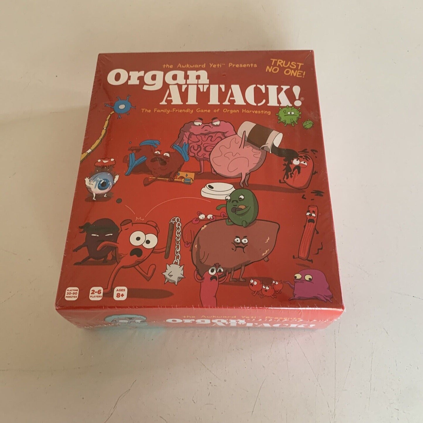 *New Sealed* Awkward Yeti Organ ATTACK! Board Game