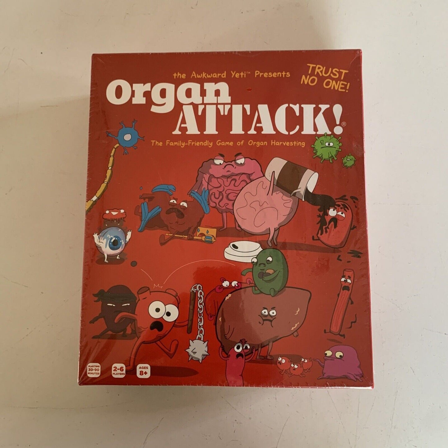 *New Sealed* Awkward Yeti Organ ATTACK! Board Game