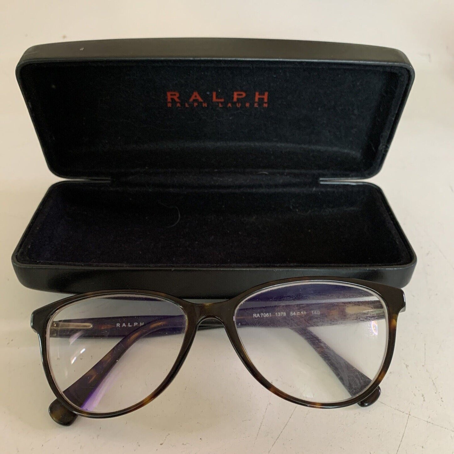 Ralph Lauren Eyeglasses Frame With Case RA 7061 1378 54-18 140
