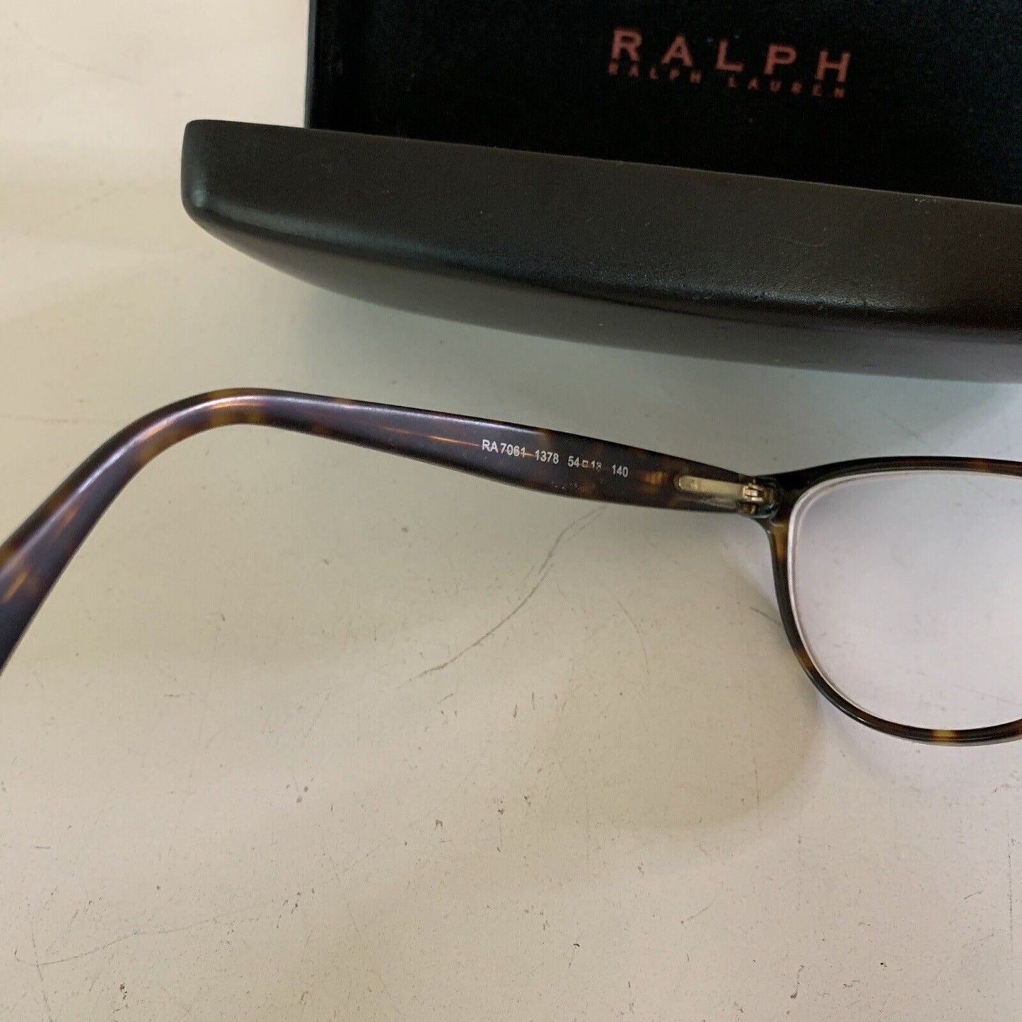Ralph Lauren Eyeglasses Frame With Case RA 7061 1378 54-18 140