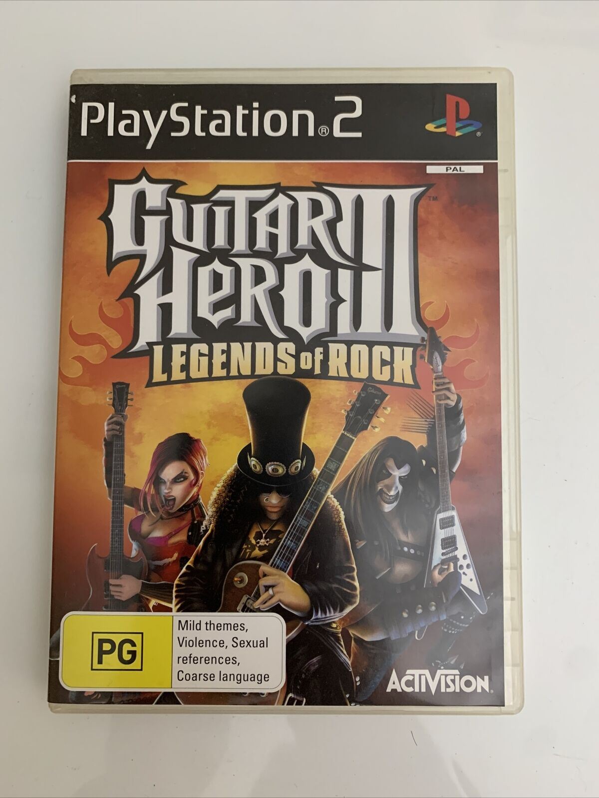 Guitar Hero III Legends Of Rock - Sony PlayStation 2 PS2 PAL Game Complete