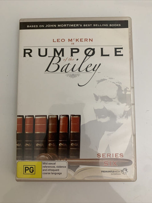 Rumpole Of The Bailey : Series 6 (DVD, 1986) Leo McKern Region 4 NEW