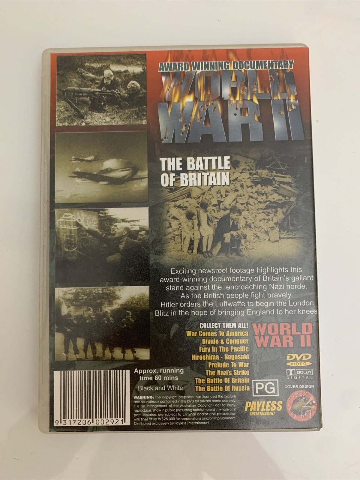 World War II - The Battle Of Britain (DVD, 1943) Frank Capra All Regions NEW