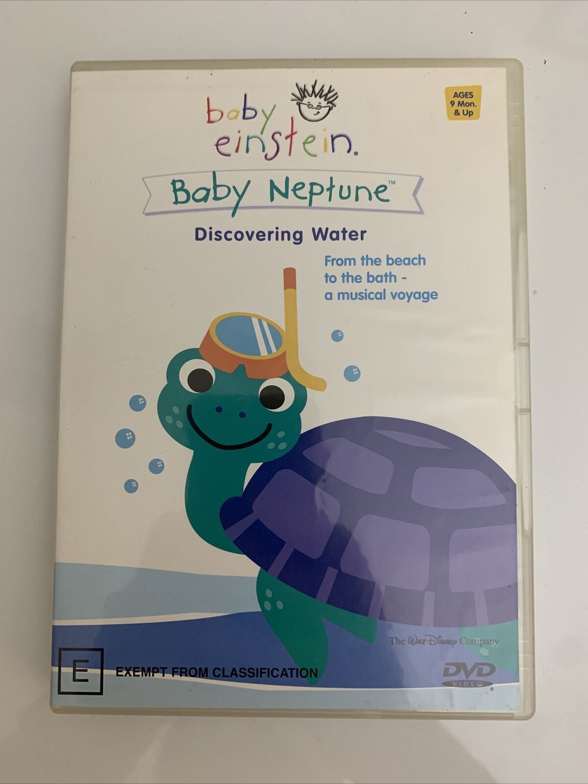 Baby Neptune - Discovering Water (DVD, 2004) Early Learning Education All Region