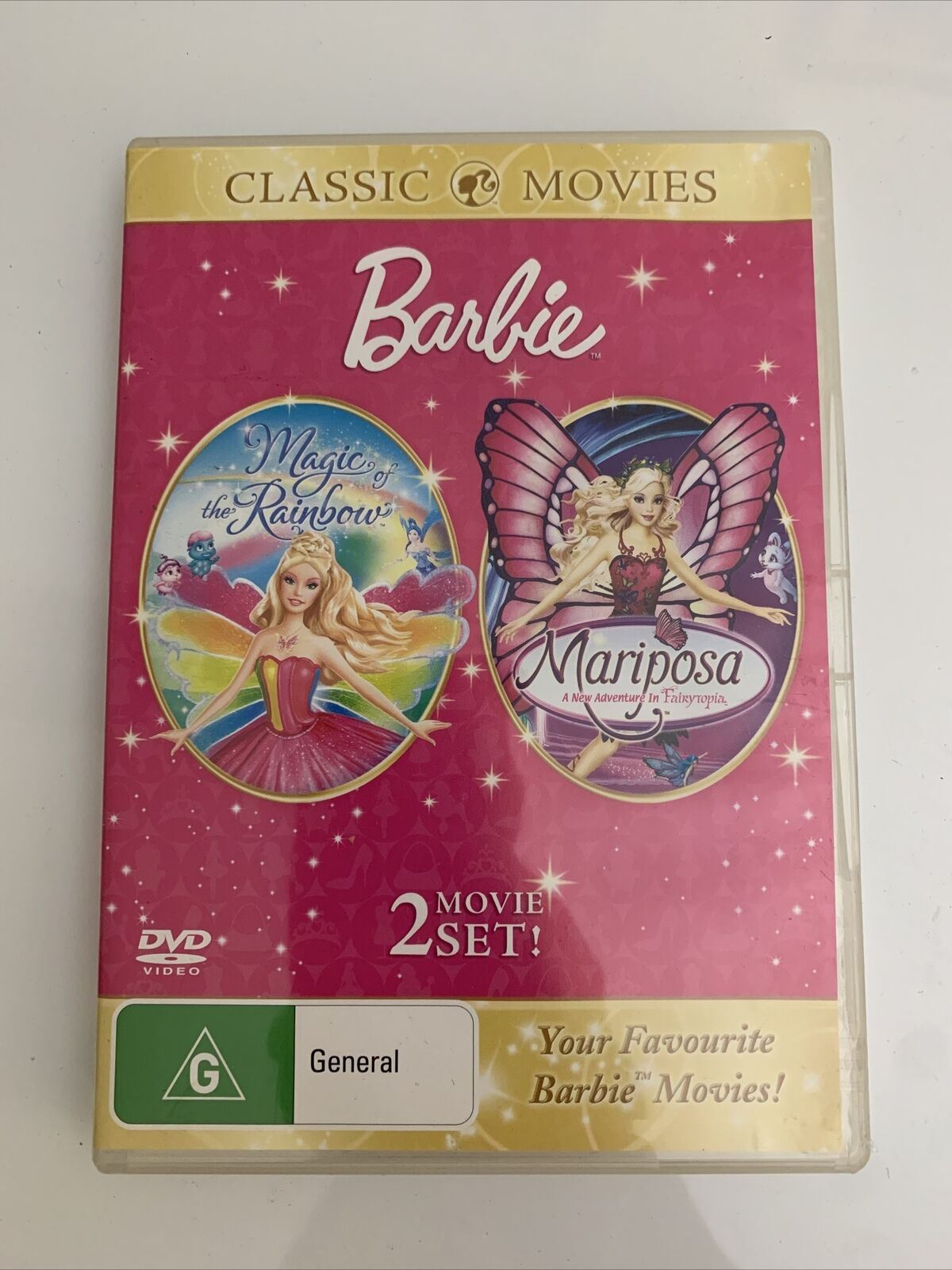 Barbie: Magic Of The Rainbow & Mariposa DVD Region 4