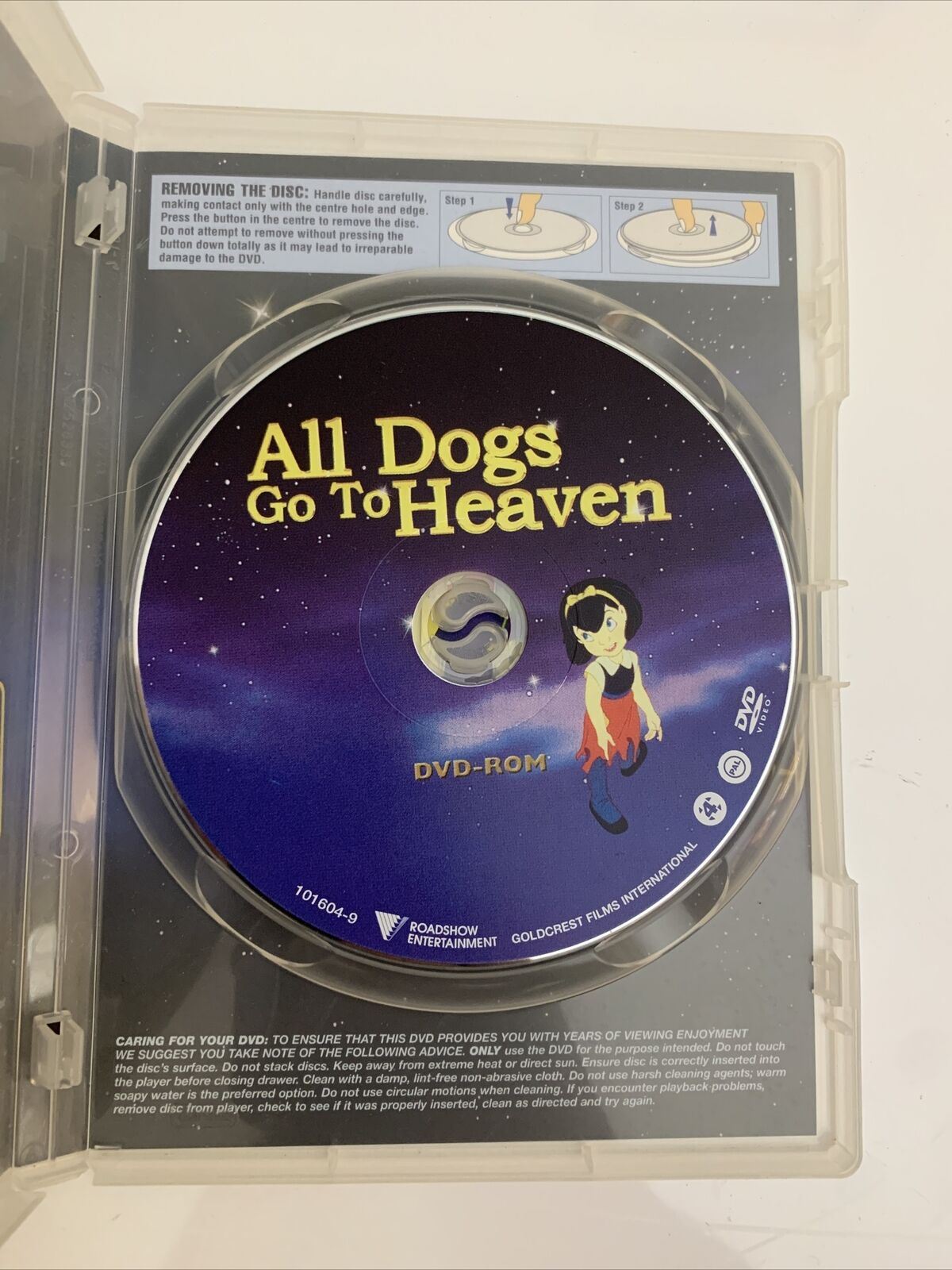 All Dogs Go To Heaven (DVD, 1989) Animated Film Region 4