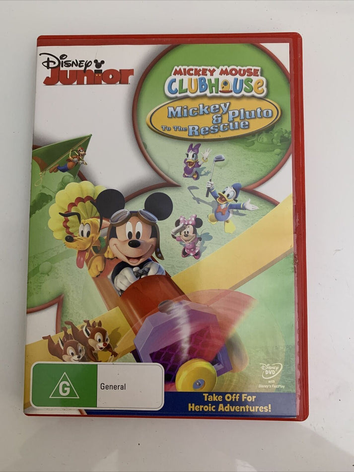 Mickey Mouse Clubhouse - Mickey & Pluto To The Rescue (DVD, 2006) Regi ...