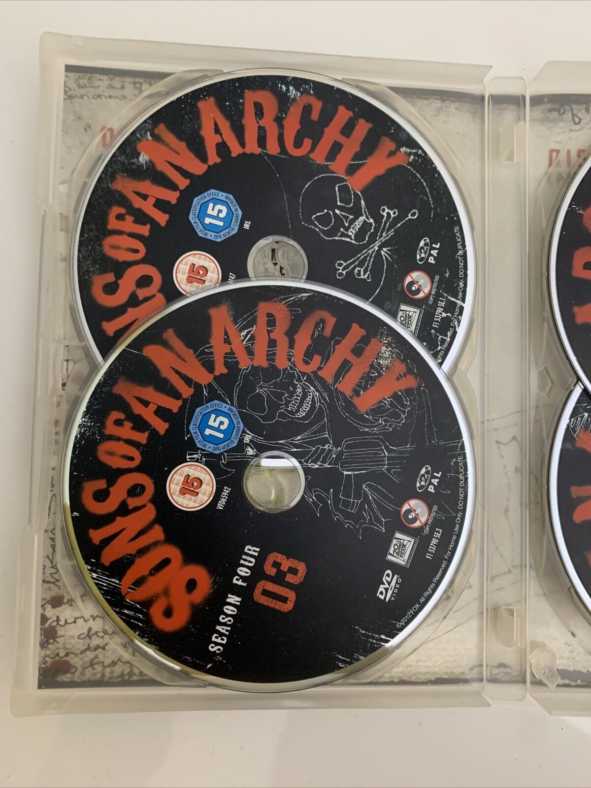 Sons of Anarchy : Season 4 (DVD) Region 2