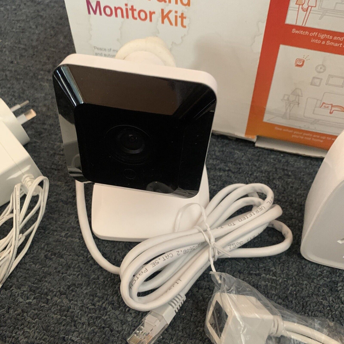 Telstra Smart Home Control & Monitor Kit contain hub, Camera, Smart Power Outlet