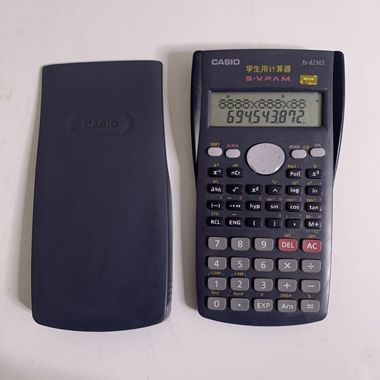 Casio fx-82MS Scientific Calculator with Cover
