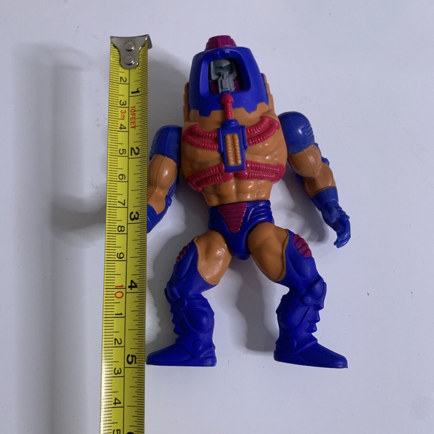 Vintage Man-E-Faces Figure Masters of the Universe He-Man MOTU 1982