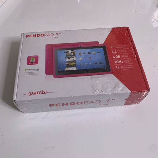Pendopad 7" Pink Tablet Android Jelly Bean 4GB NEW