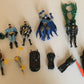 6x Batman & Robin Figurines, Vehicles and Cars