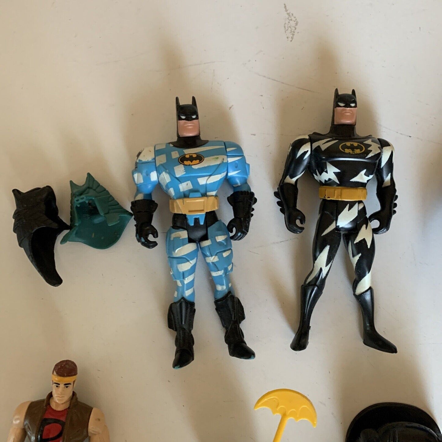 6x Batman & Robin Figurines, Vehicles and Cars