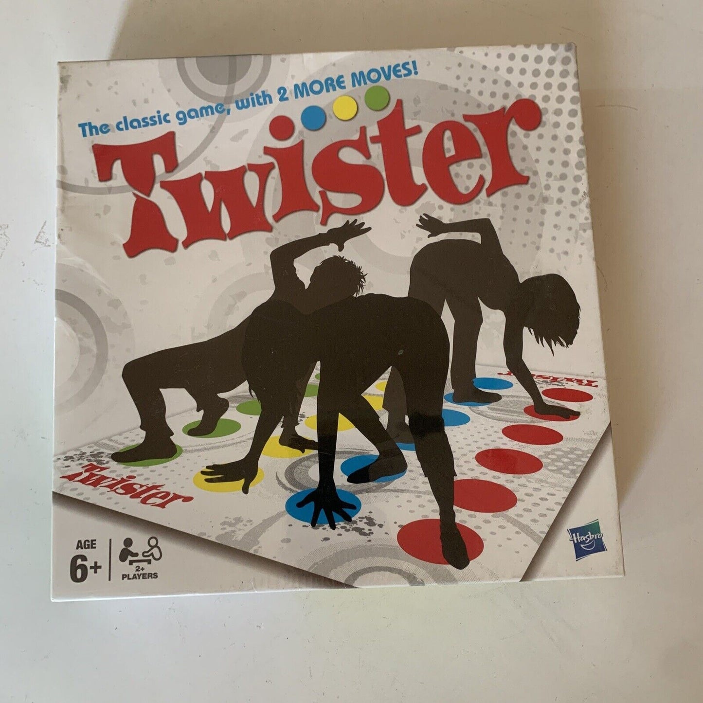 *New Sealed* Hasbro Twister Party Board Game with 2 Extra Moves