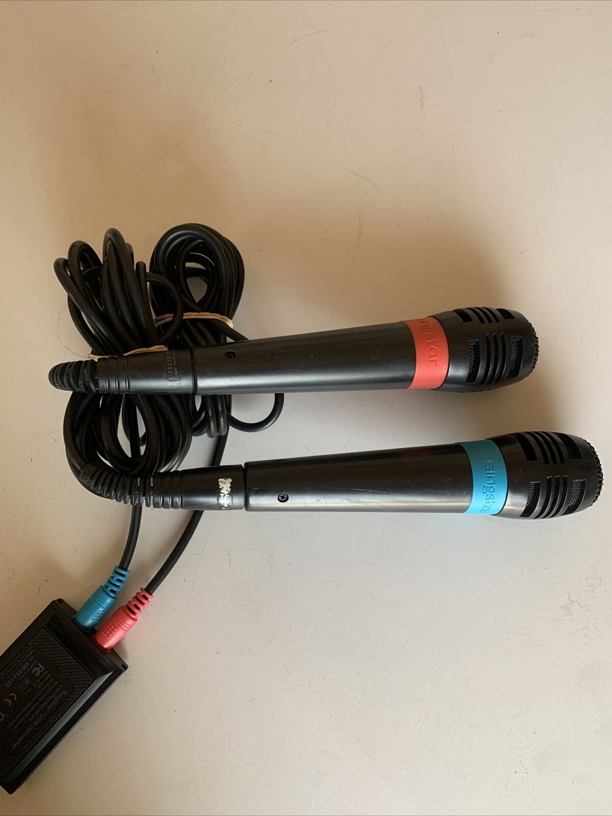 Genuine 2x Sony SingStar Microphone USB PS2 PS3