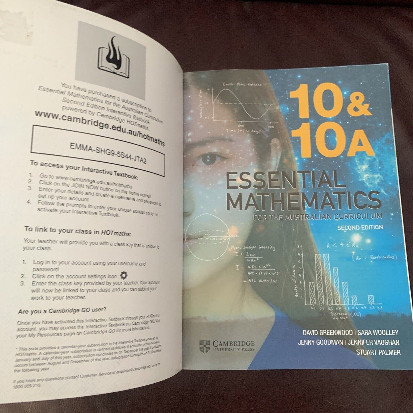 Essential Mathematics for the Australian Curriculum Year 10 by Jenny Vaughan