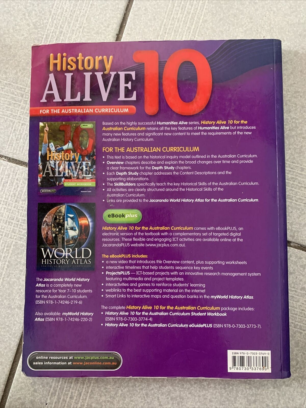 History Alive 10 for the Australian Curriculum Retro Unit