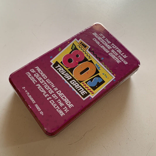 *New Sealed* The 80's Trivia Challenge Card Game U Games TV/Music/Kids