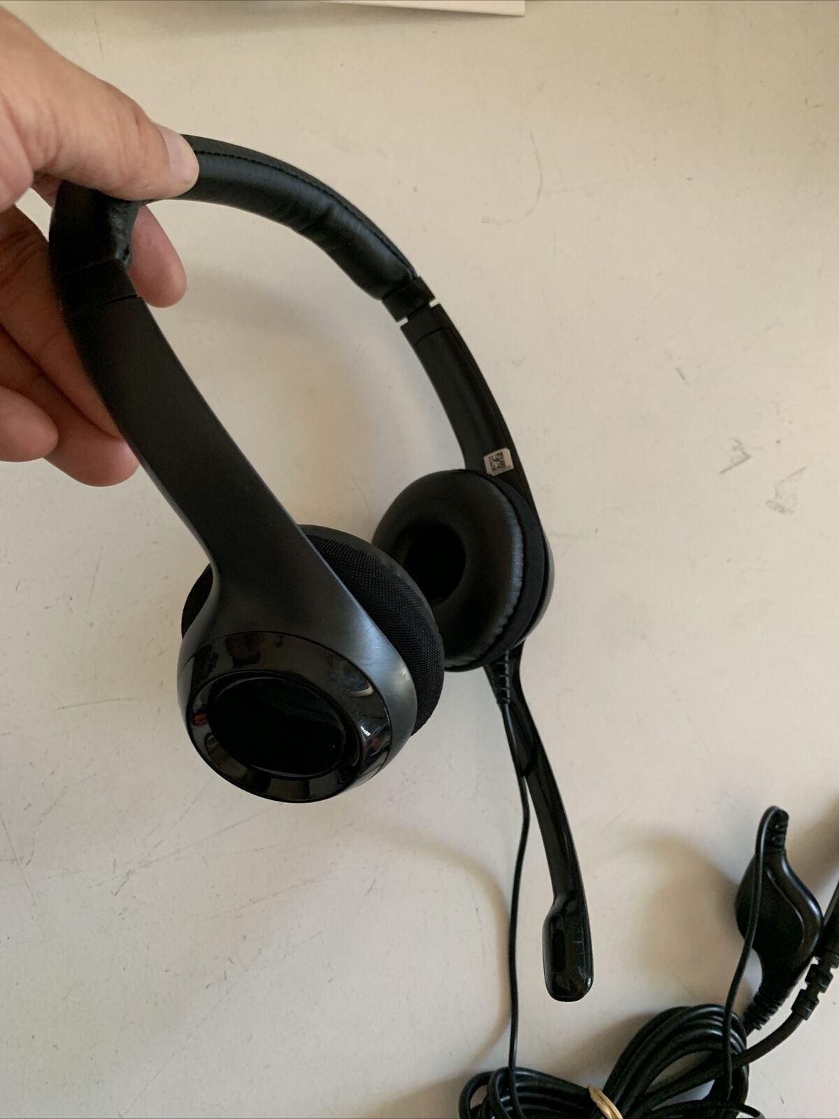 Logitech H340 Headset with Noise Cancelling Microphone Black  USB