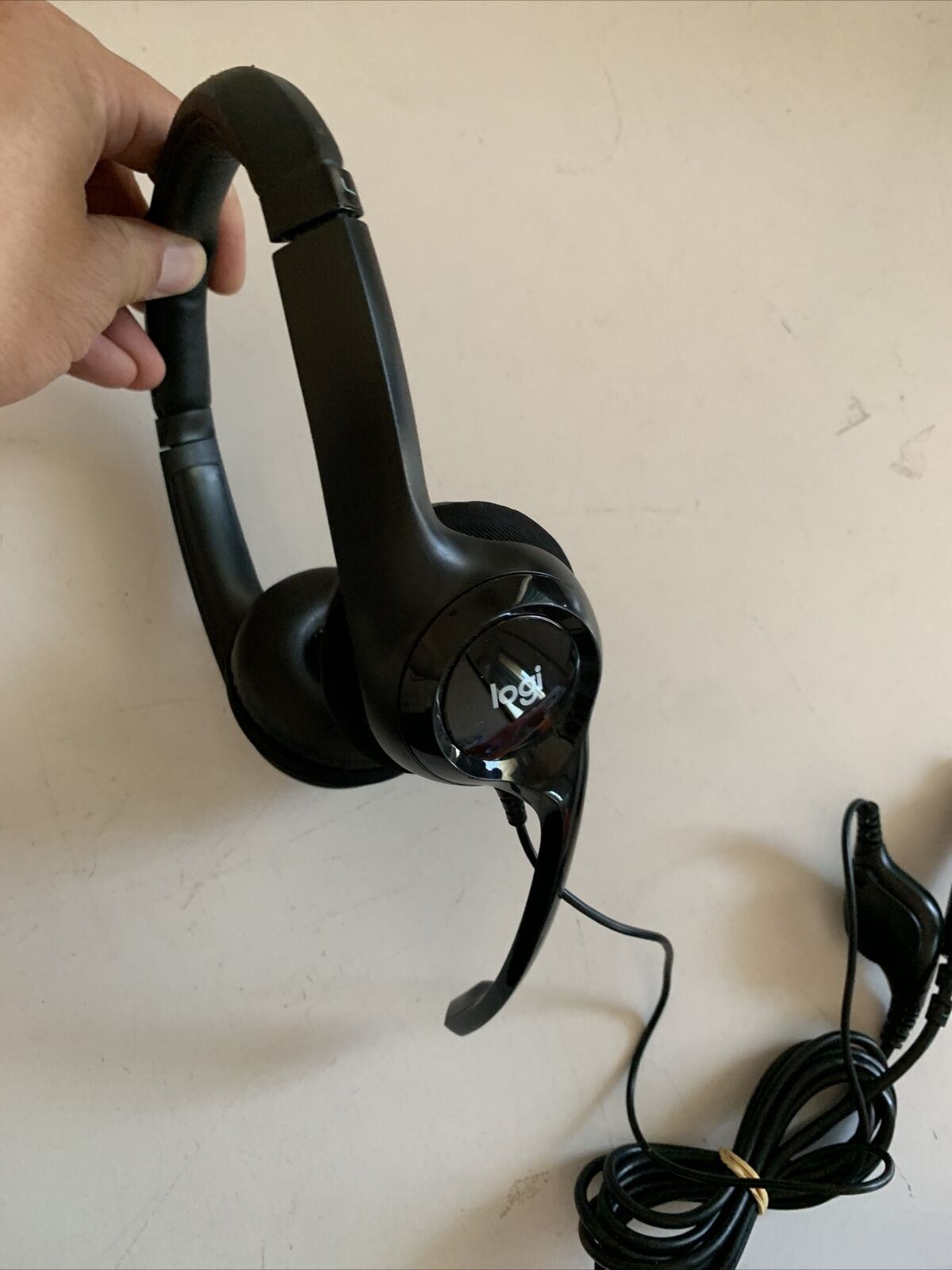 Logitech H340 Headset with Noise Cancelling Microphone Black  USB